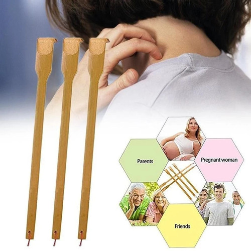 Bamboo back scratcher wood - back,
