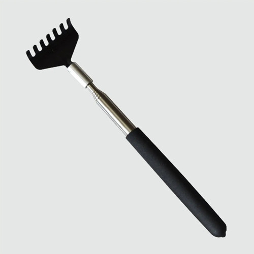Stainless steel back scratcher - stainless,