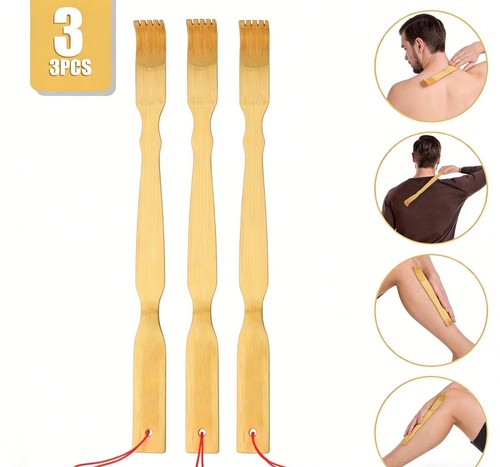 Bamboo back scratcher - scratcher, wooden