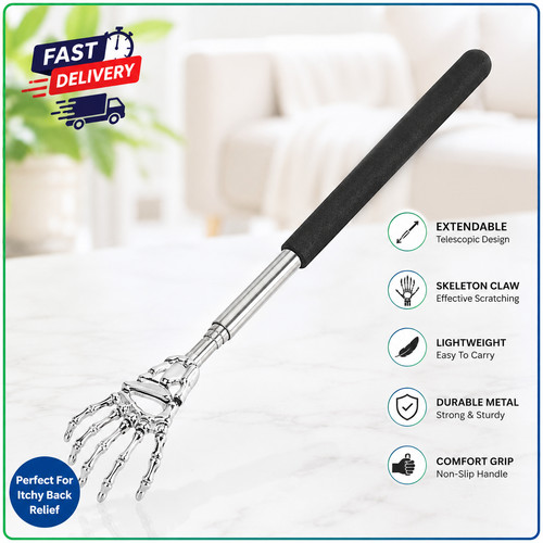 Extendable back scratcher - back,