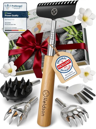 Extendable back scratcher 5 - scratcher, (5