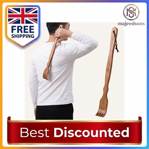 Natural bamboo back scratcher - bamboo,