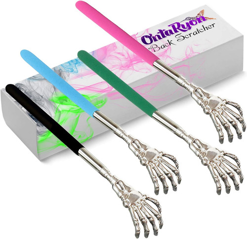 Telescopic back scratcher - back, |