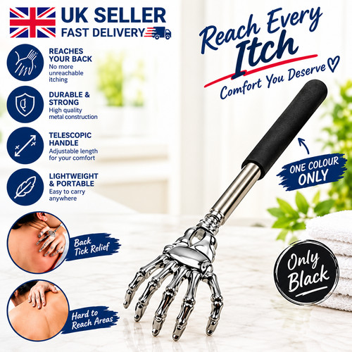 Extendable back scratcher - extendable,
