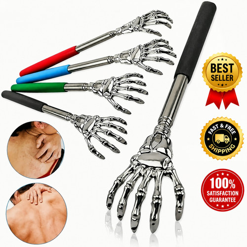 Extendable back scratcher - extendable,