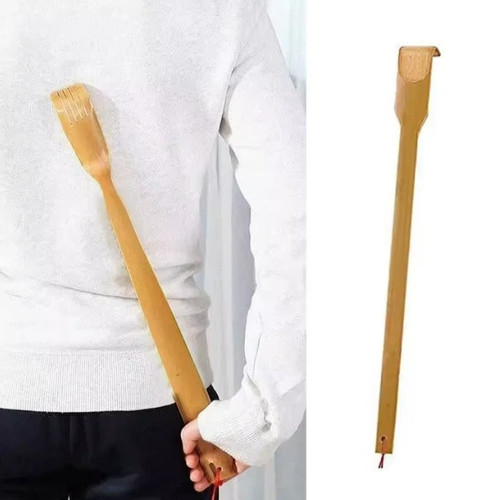 Bamboo back scratcher - bamboo, wood