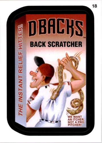 B3371 2016 wacky packages mlb - 2016,