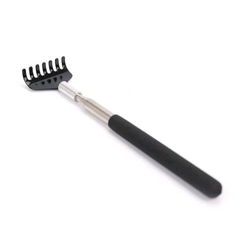 Stainless steel back scratcher - stainless,