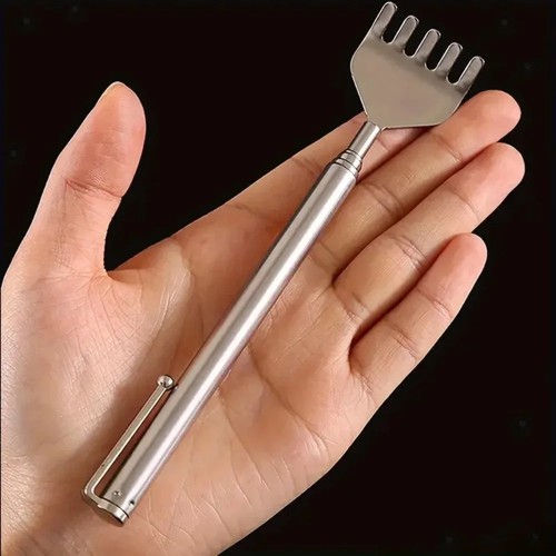 Silvery telescopic back - silvery,
