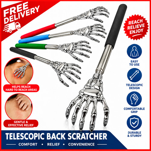 Extendable back scratcher - extendable,