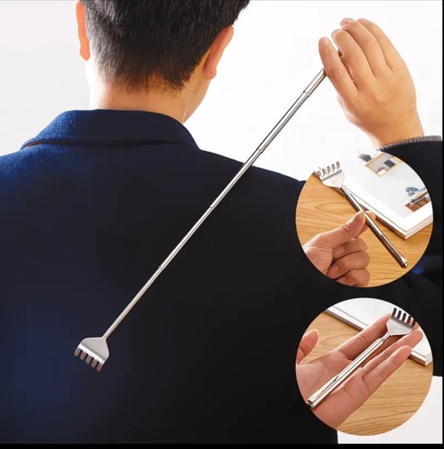 Silvery telescopic back - silvery,