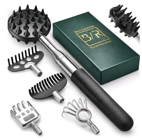 Telescoping back scratcher - telescoping, scratcher,