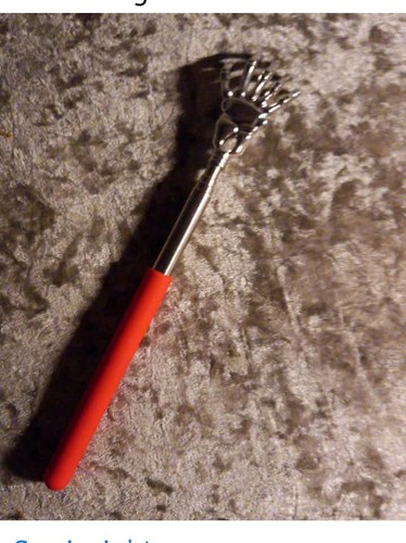 Extendable back scratcher - extendable,