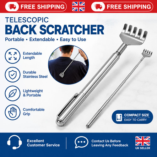 Silvery telescopic back - silvery,