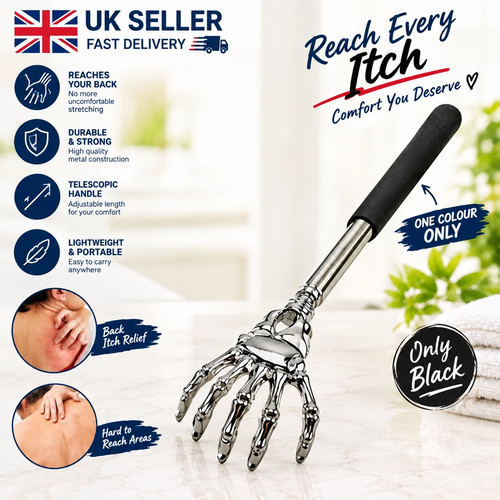 Extendable back scratcher - extendable,