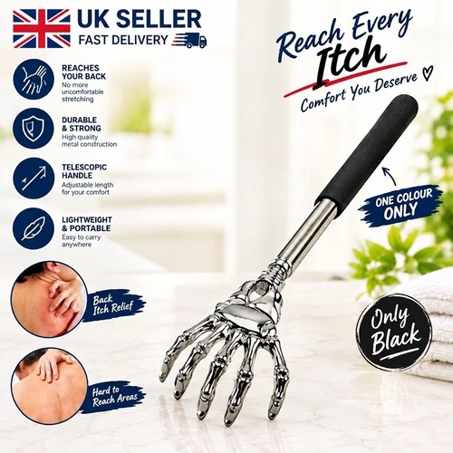 Extendable back scratcher - extendable,
