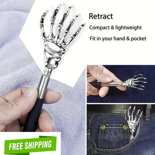 Extendable back scratcher - extendable,