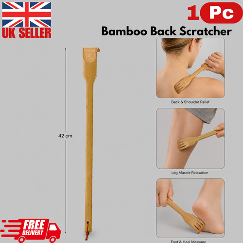 Bamboo back scratcher wood - back,
