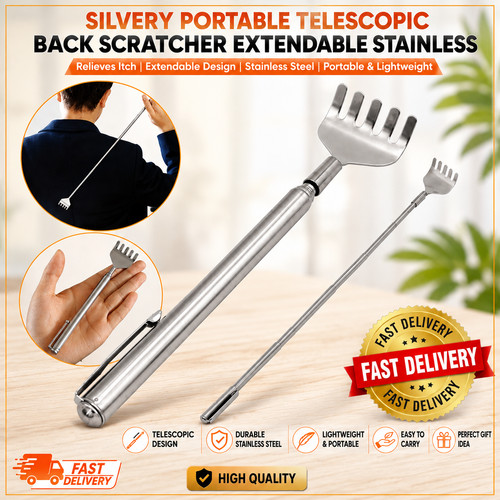 Telescopic back scratcher - telescopic,