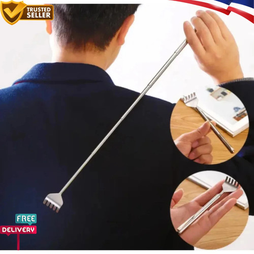 Silvery telescopic back - silvery,