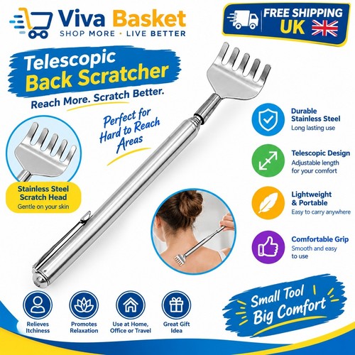 Back scratcher retractable - back,