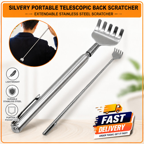 Telescopic back scratcher - back,