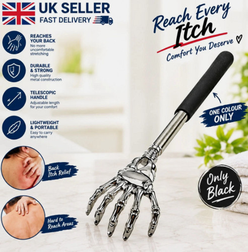 Extendable back scratcher - extendable,