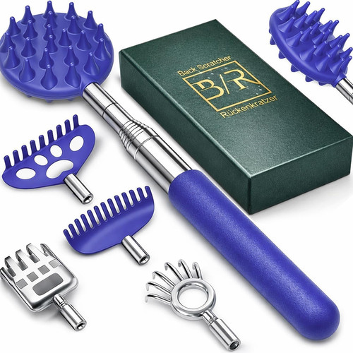 Telescoping back scratcher 5 - telescoping, scratcher,