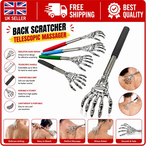 Extendable back scratcher - back,
