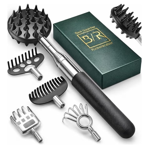 Telescoping back scratcher - telescoping, scratcher,5