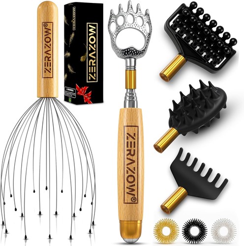 Telescopic back scratcher - scratcher, 9